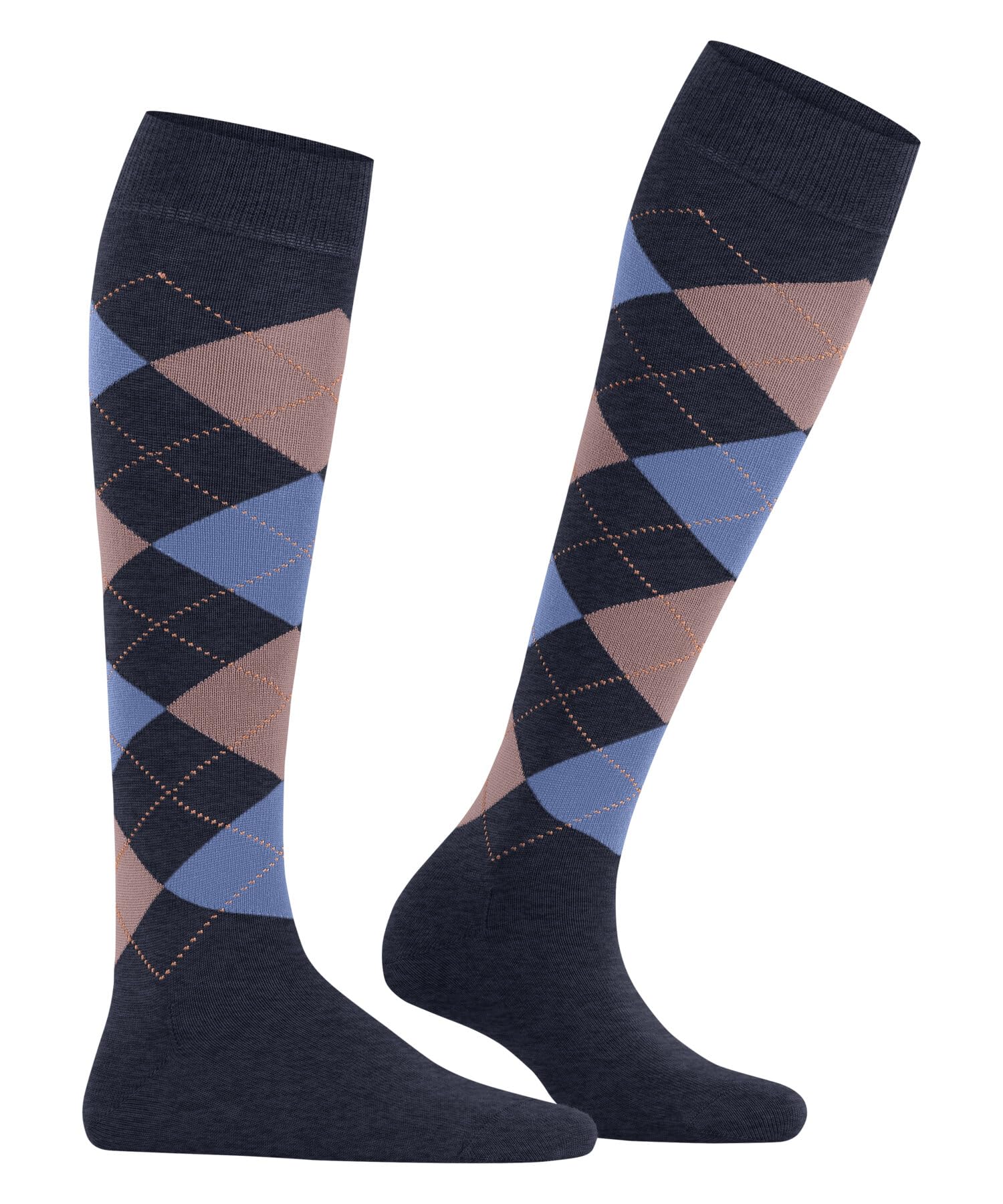 burlington-chaussettes-marylebone-femme-laine-bleu-marine image 4