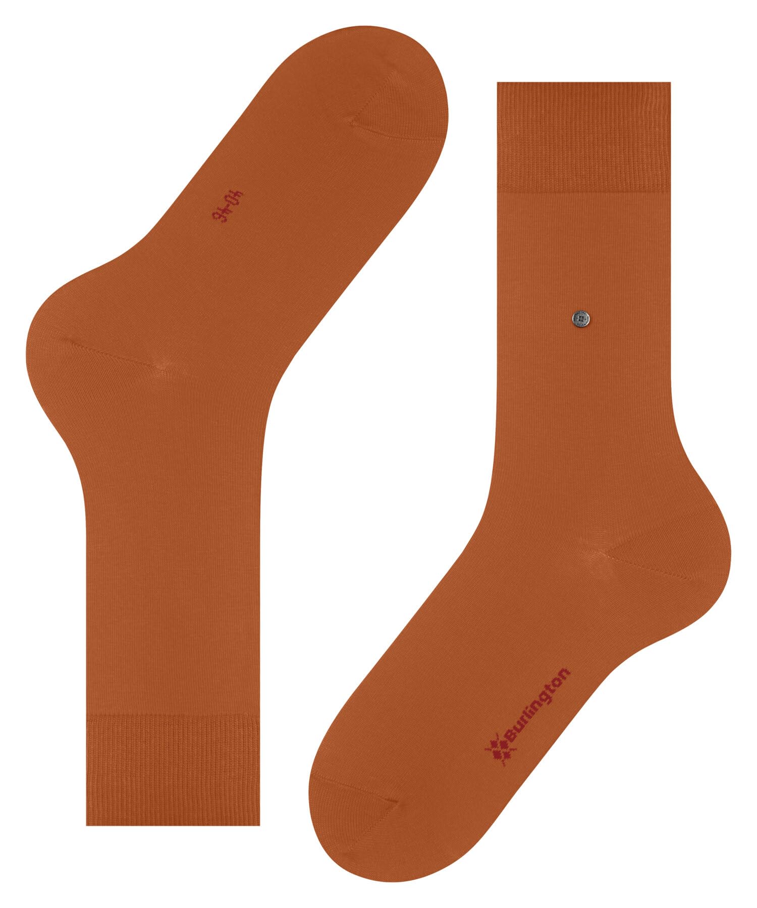 burlington-lord-m-so-chaussettes-homme-coton-orange-carrot-8951-40-46-1-paire image 5
