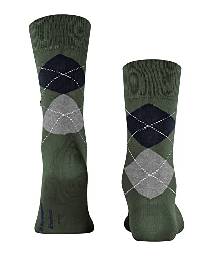 burlington-manchester-chaussettes-homme-coton-vert-mountain-green-40-46 image 8