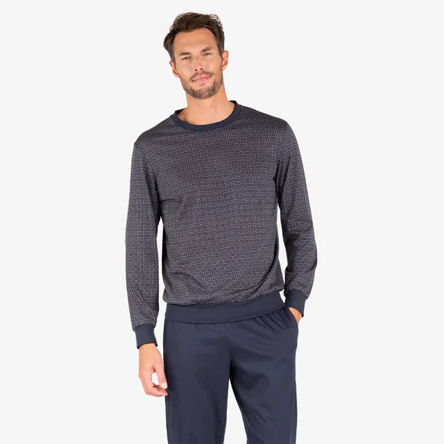 eminence-pyjama-jogger-long-homme-heritage-merceris-coton image 1