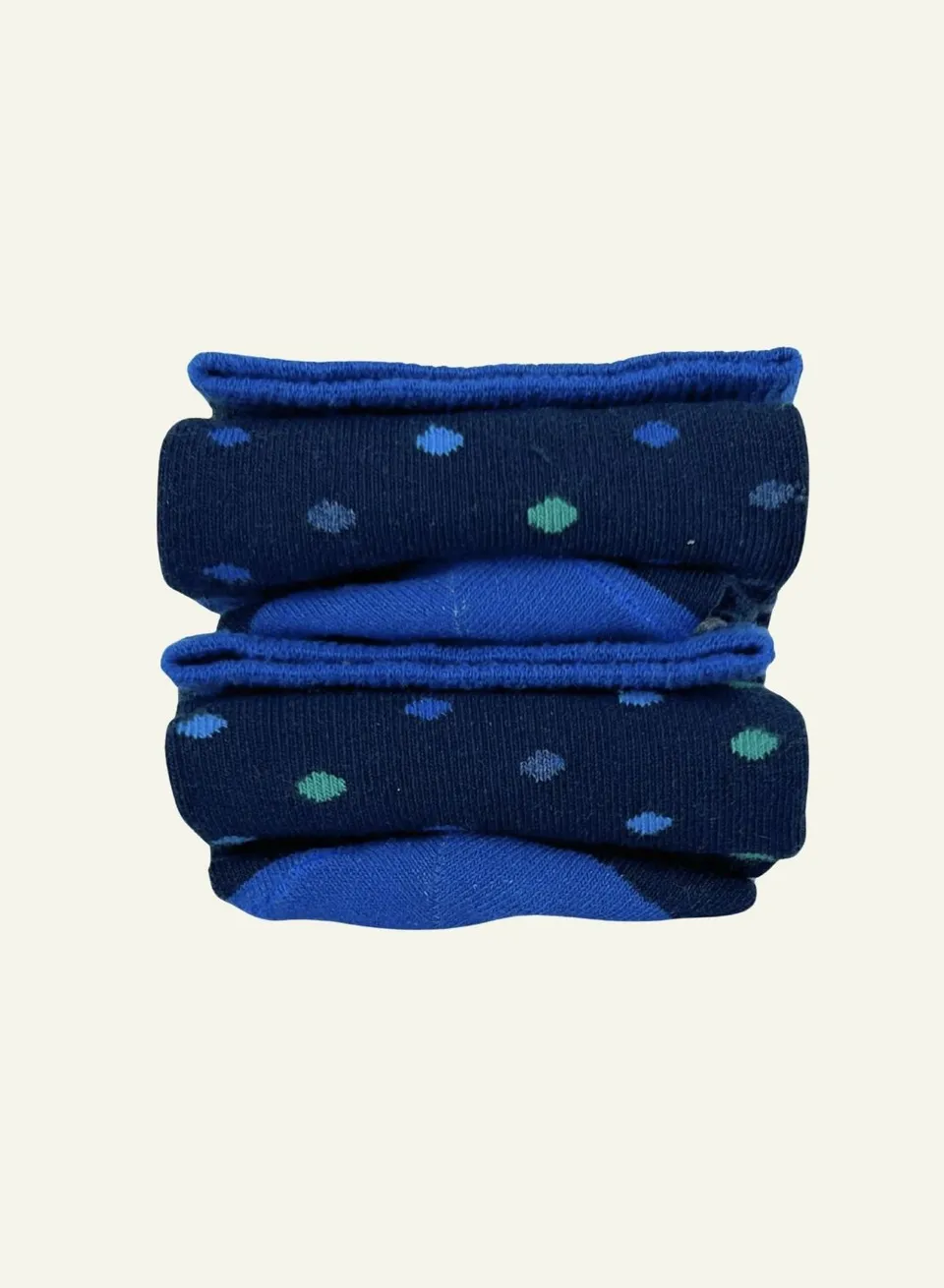 archiduchesse-bulle-d-eau-chaussettes-courtes-recycl-es-bleues image 1