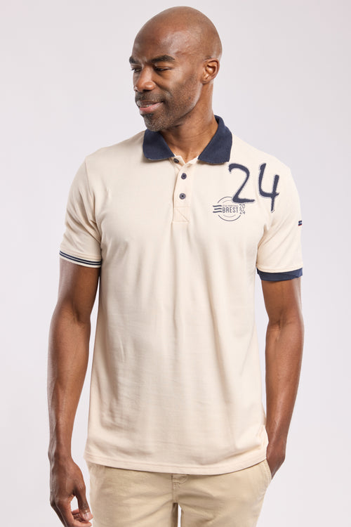 armor-lux-brest-2024-polo-imprim-homme-coton image 2