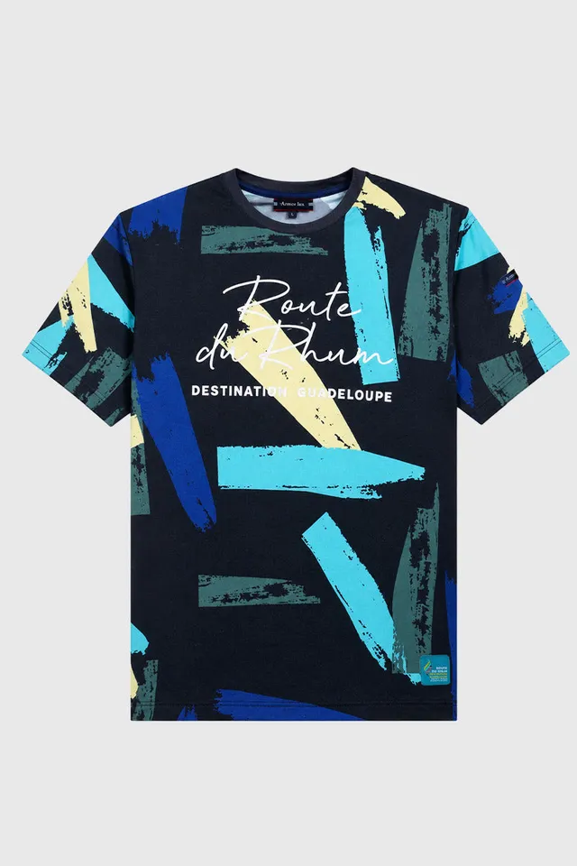 armor-lux-t-shirt-route-du-rhum-guadeloupe-2026-polyester image 1