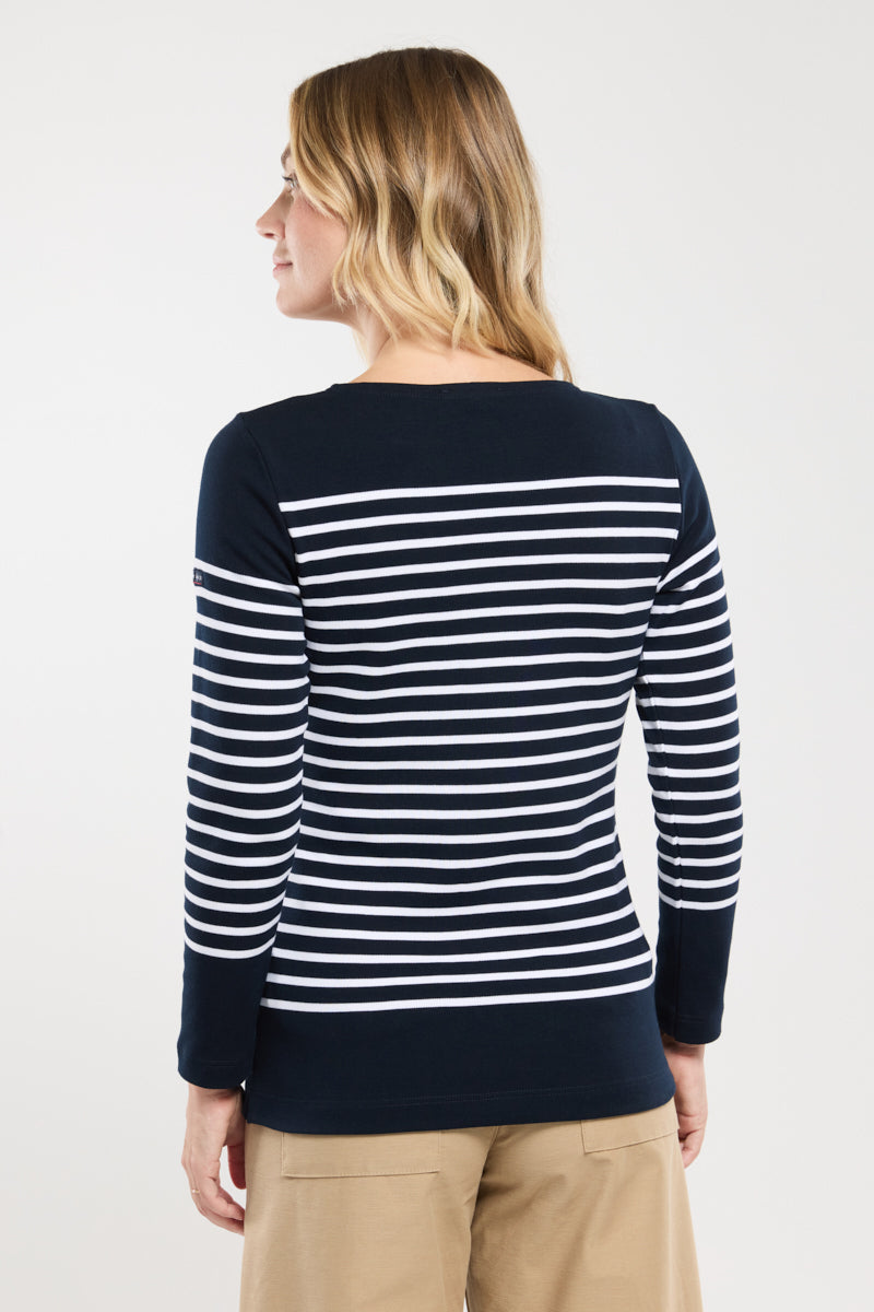 armor-lux-marini-re-amiral-originale-coton-pais-21-rayures image 4