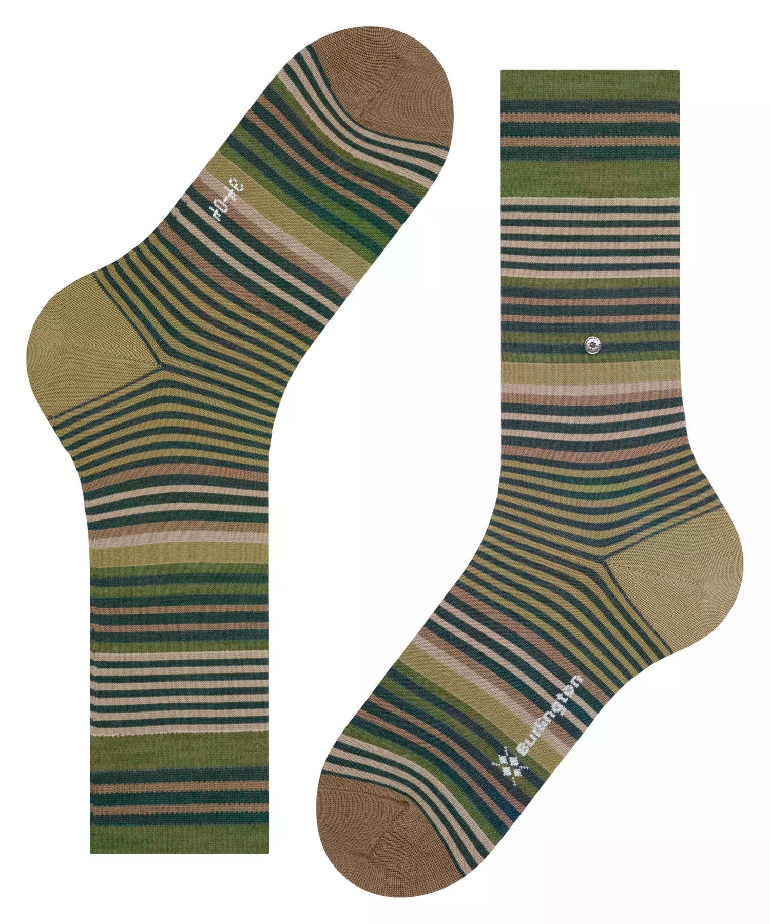 burlington-stripe-mi-bas-homme-opaque-laine-vierge-rayures image 5