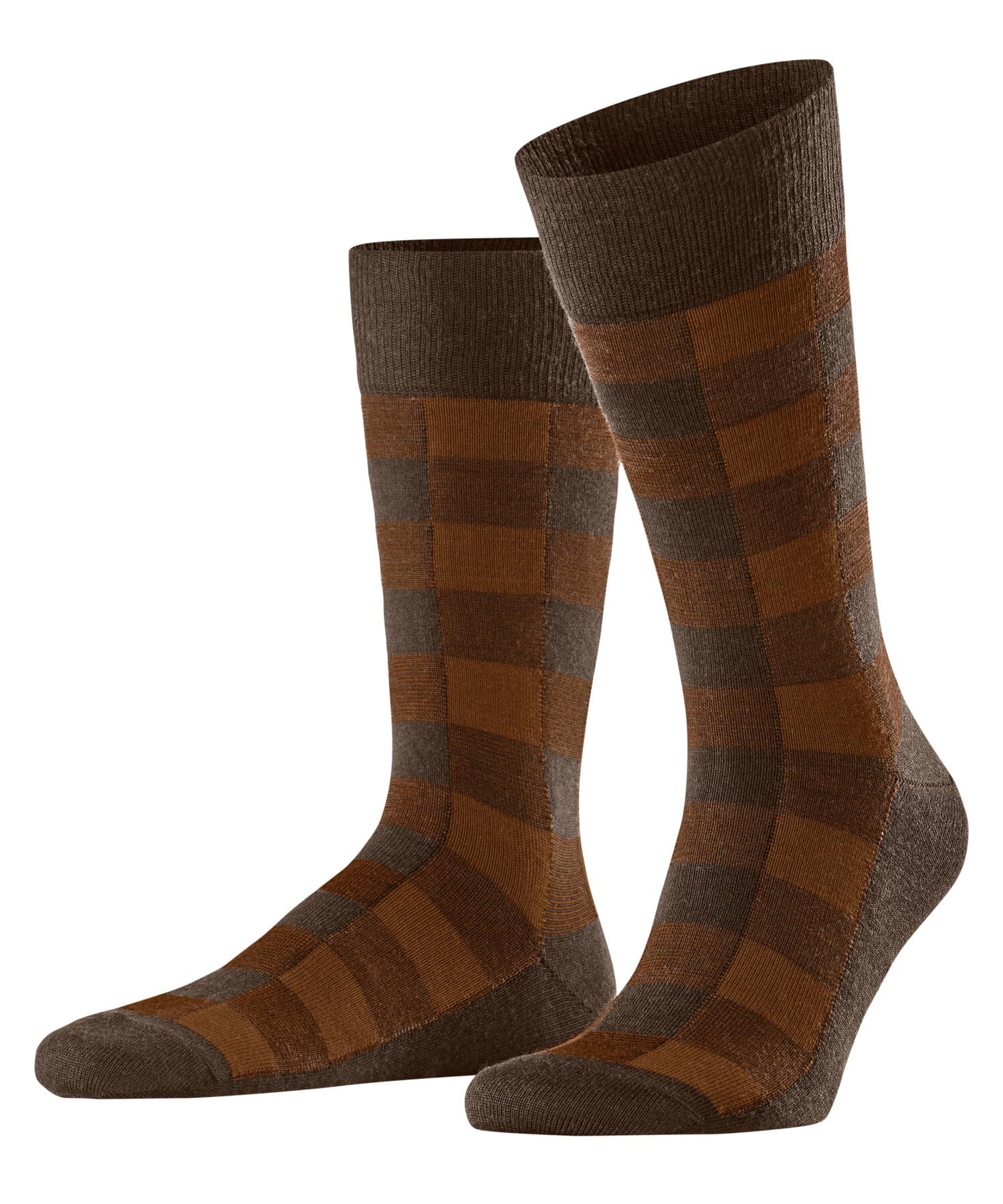 burlington-chaussettes-buffalo-check-laine-vierge-opaque-homme image 7
