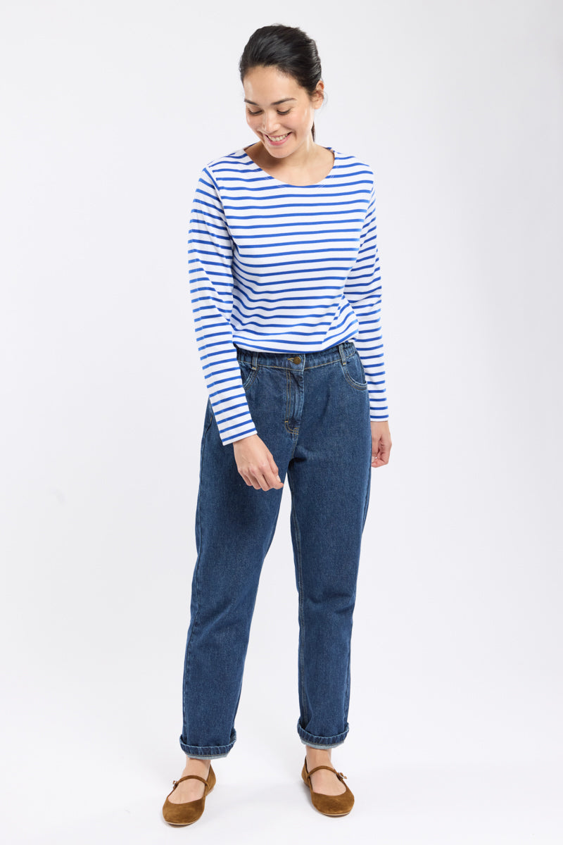 armor-lux-amiral-classe-de-mer-marini-re-femme-coton-pais image 3