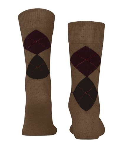 burlington-dundee-chaussettes-homme-marron-peanut-melange-5176-40-46-laine-visco image 7