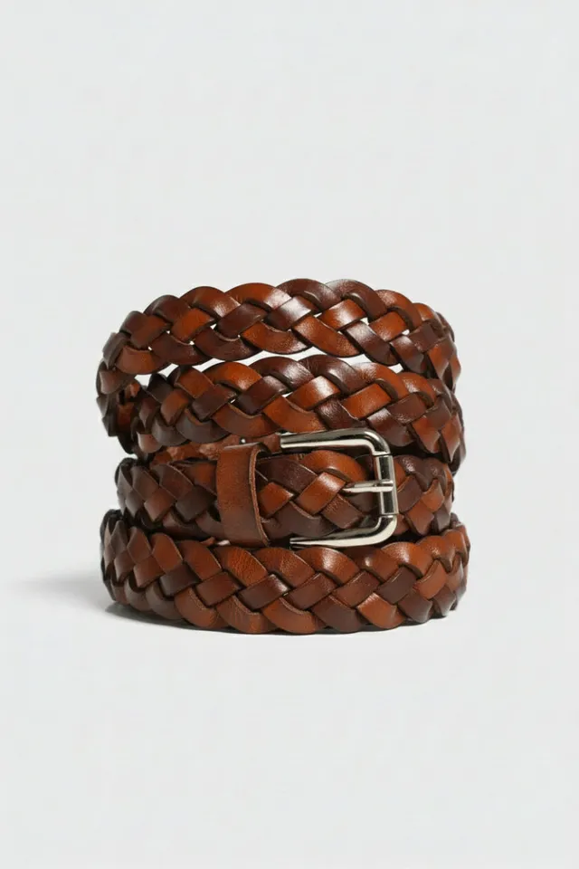 armor-lux-ceinture-tress-e-femme-cuir-bovin-pleine-fleur-2-cm image 1