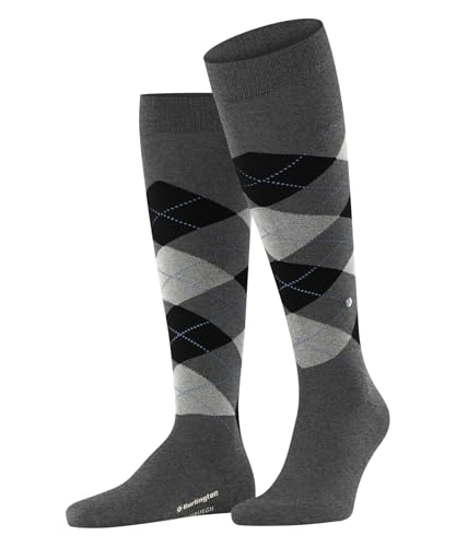 burlington-edinburgh-chaussettes-longues-homme-laine-gris-asphalt-melange-40-46 image 7