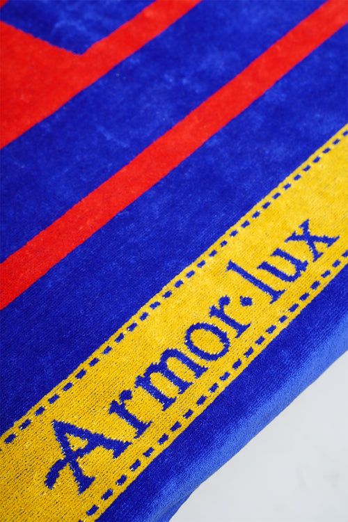 armor-lux-serviette-de-plage-100x180-cm-tricolore-100-coton image 3