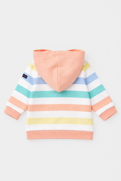 armor-lux-sweat-capuche-b-b-h-ritage-coton-rustique-rayures image 3