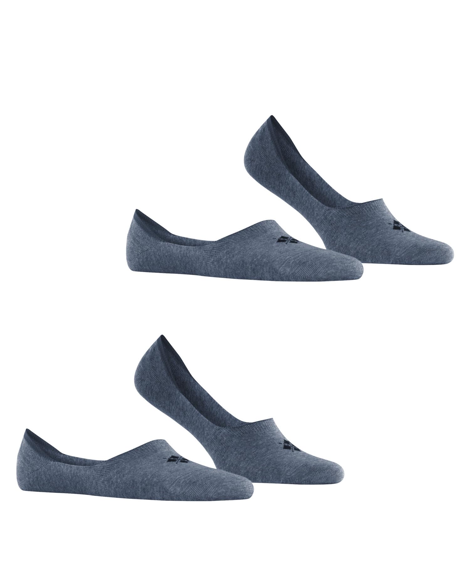 burlington-everyday-lot-de-2-paires-socquettes-invisibles-homme-coton-bleu-light image 4