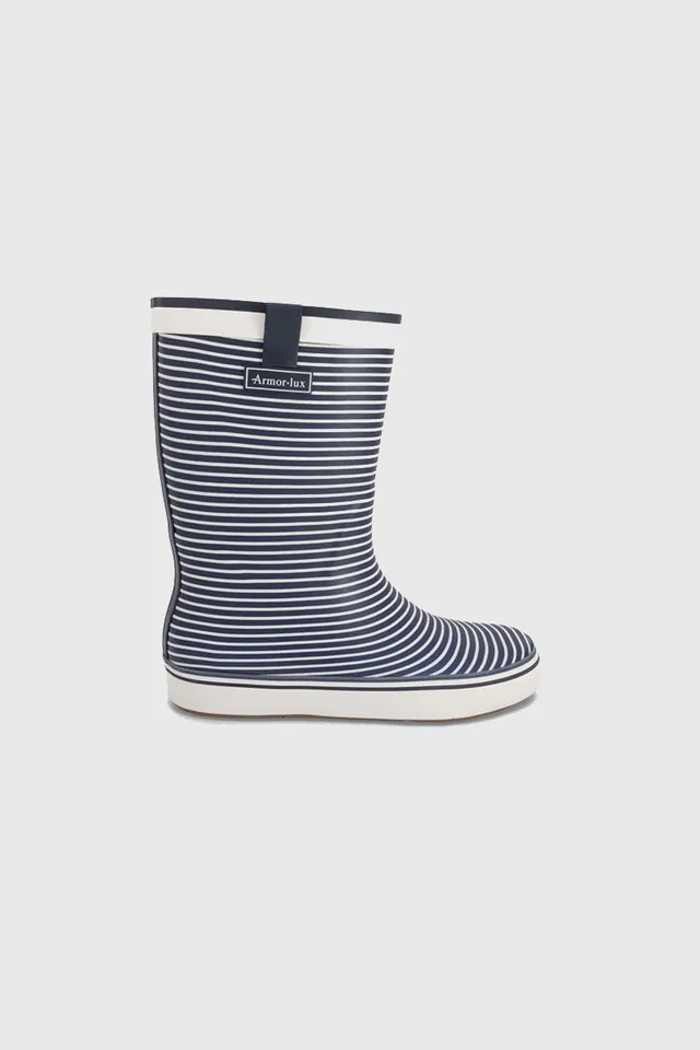 armor-lux-bottes-de-pluie-ray-e-matelot-caoutchouc-femme image 1
