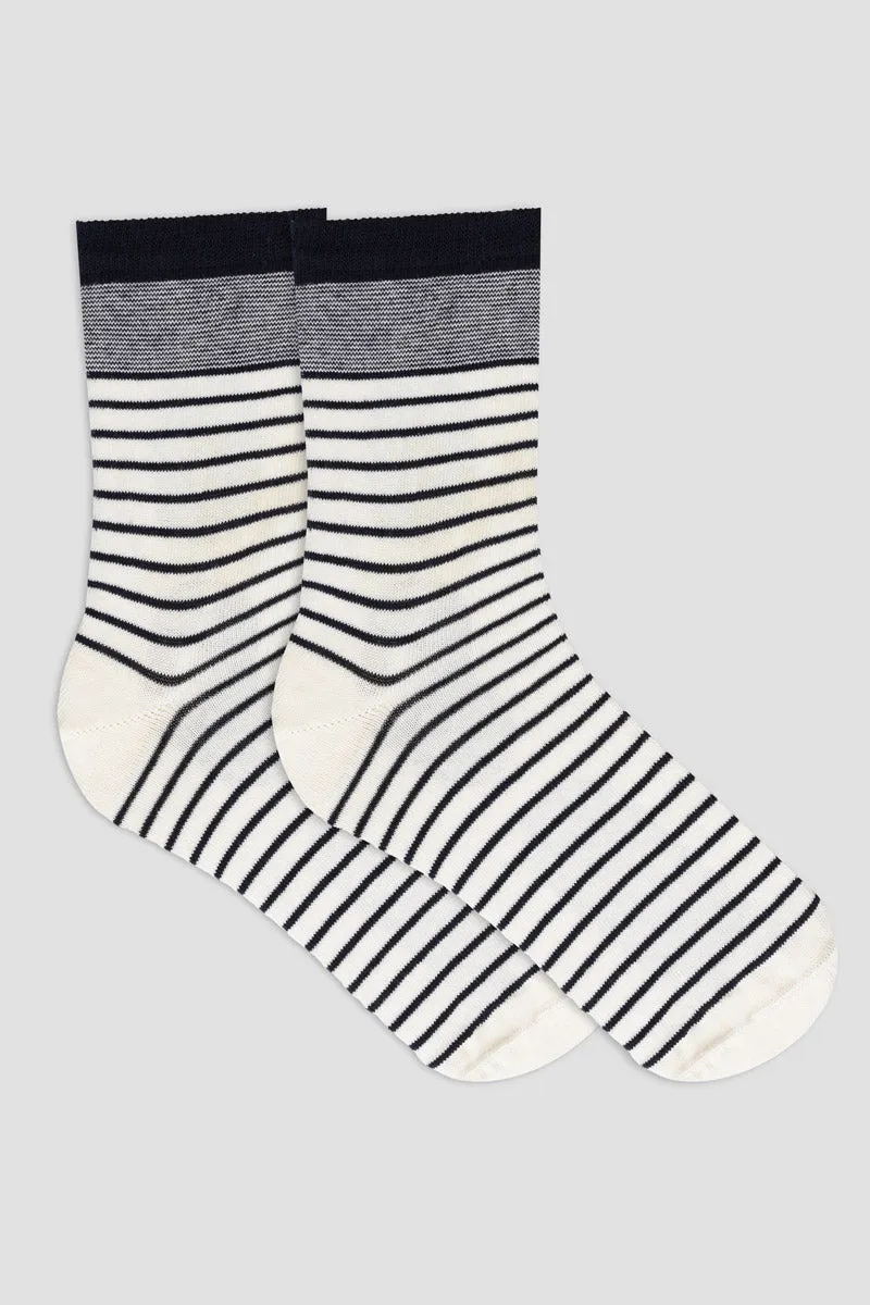 armor-lux-chaussettes-ray-es-coton-femme-35-42-6 image 1