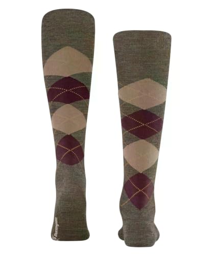 burlington-melange-edinburgh-chaussettes-homme-laine-vert-covert-grey-7410-40-46 image 7