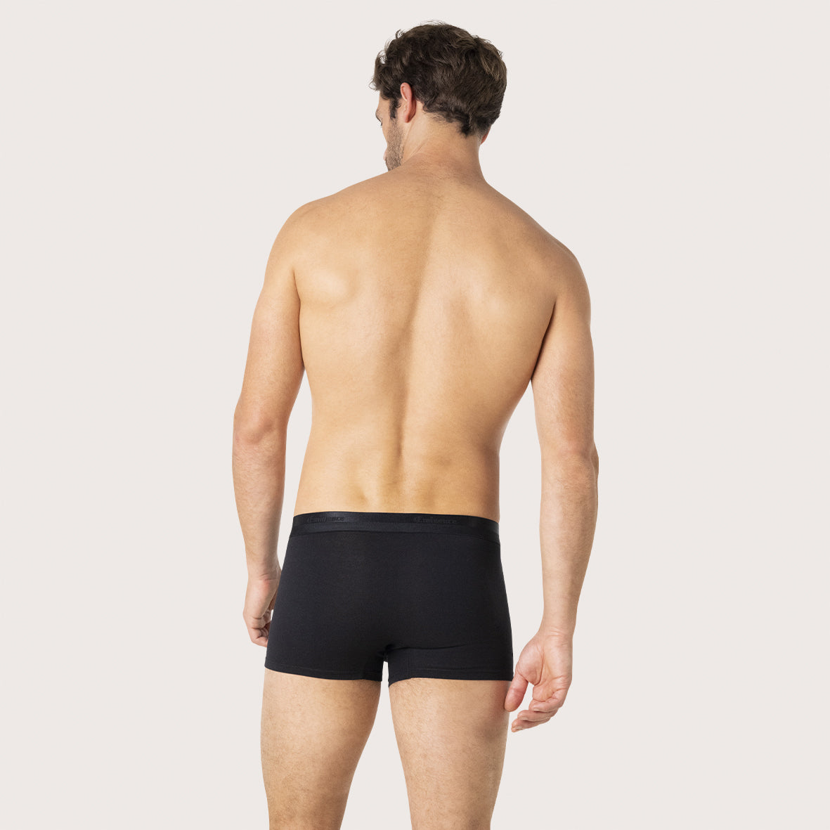 lot-de-3-boxers-homme-studio-eminence-coton-stretch-uni image 3