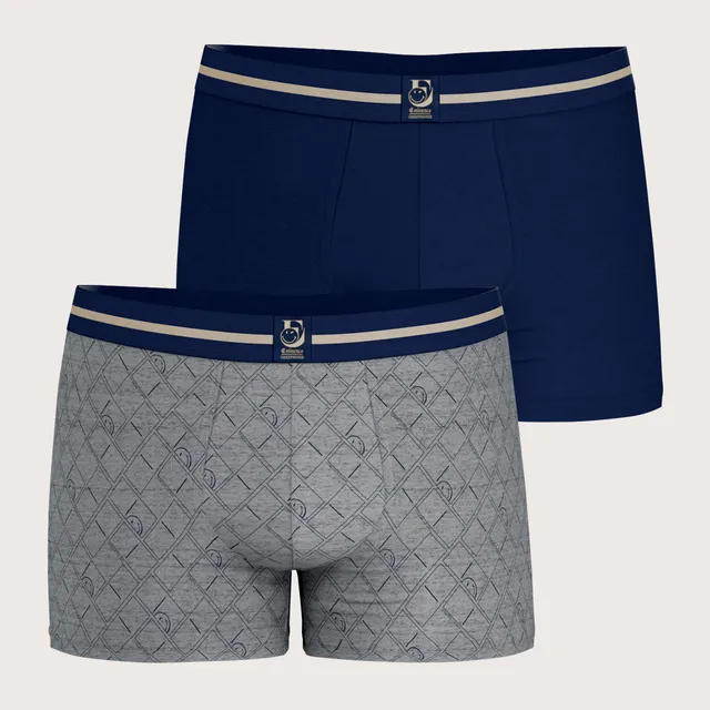 eminence-lot-de-2-boxers-homme-smileyworld-jersey-coton-stretch image 1