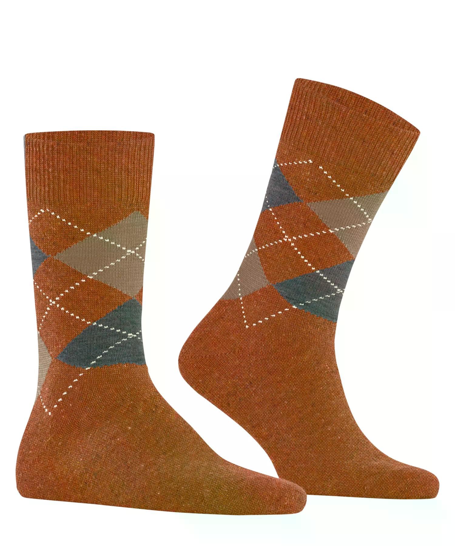 burlington-dundee-chaussettes-homme-laine-roan-rouge-8936-40-46 image 4