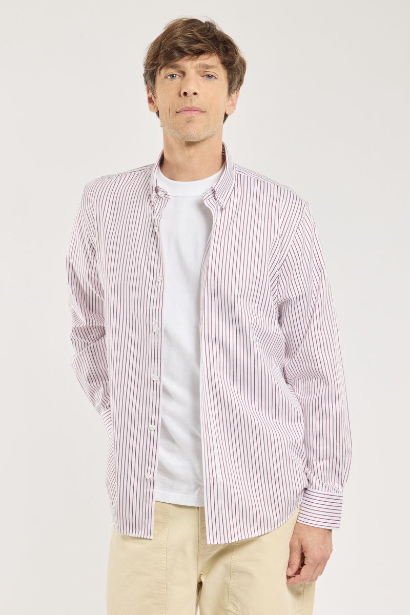 armor-lux-chemise-coupe-droite-homme-100-coton-col-am-ricain image 1