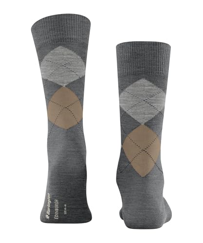 burlington-edinburgh-chaussettes-homme-laine-gris-dark-grey-3070-40-46 image 7