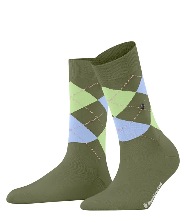 burlington-covent-garden-chaussettes-femme-vert-salvia-7472-36-41 image 1