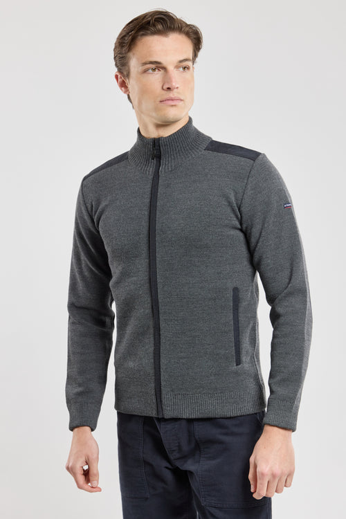armor-lux-mecmor-cardigan-full-zip-50-laine-homme image 2