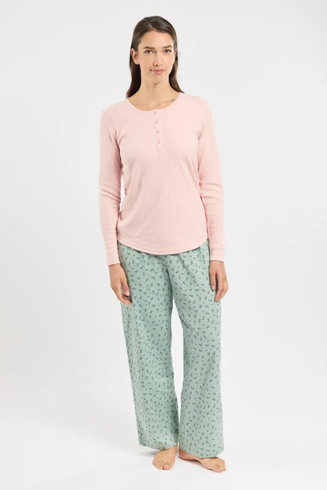 armor-lux-pyjama-long-femme-coton-et-capoc image 1
