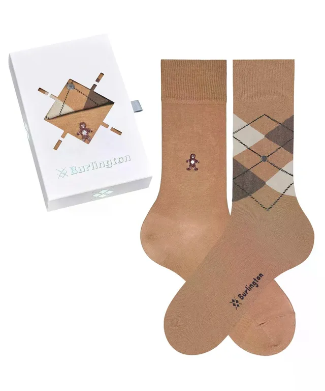 burlington-everyday-x-mas-chaussettes-homme-40-46-beige-melange-brown-sugar image 1