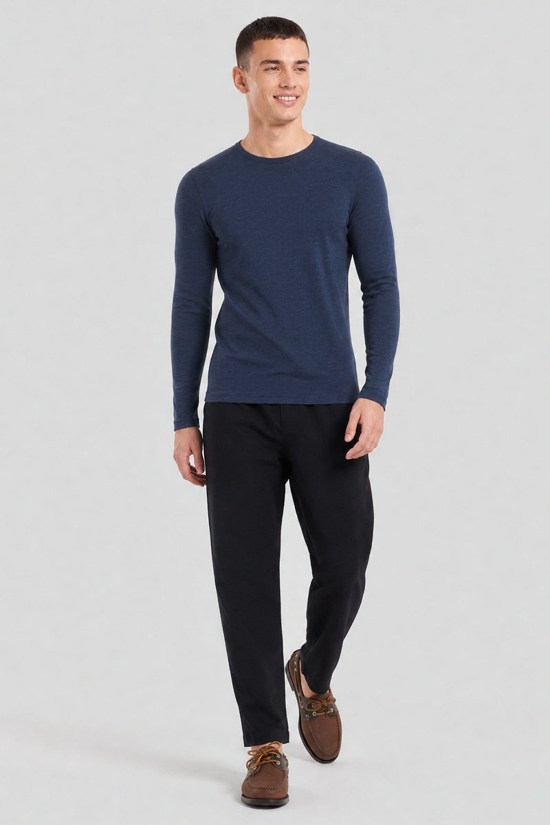 armor-lux-t-shirt-manches-longues-homme-laine-et-soie-2 image 3