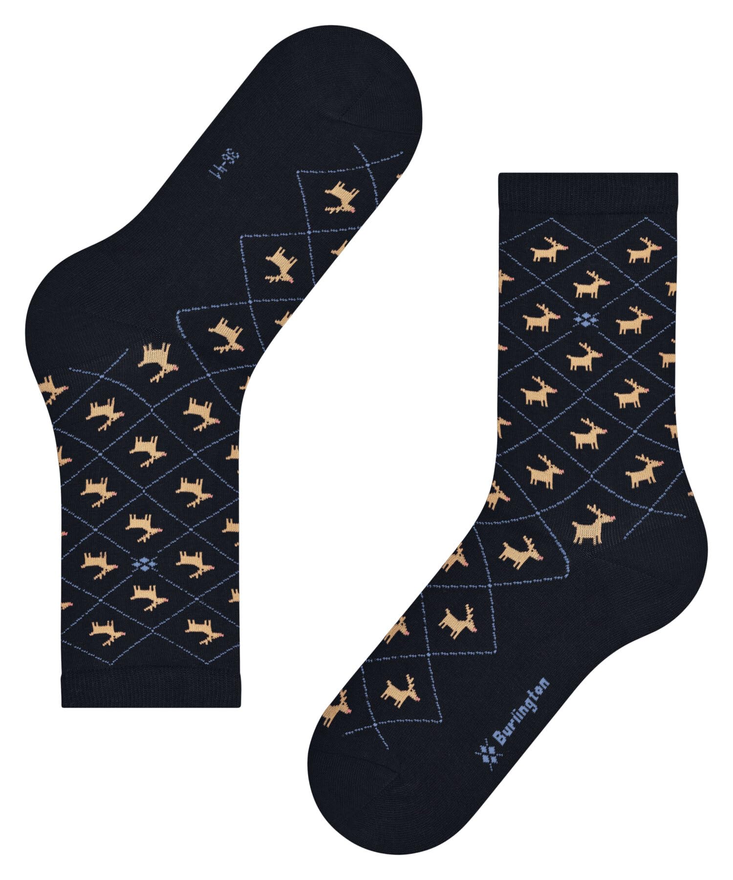burlington-reindeer-femme-chaussettes-coton-respirant image 5