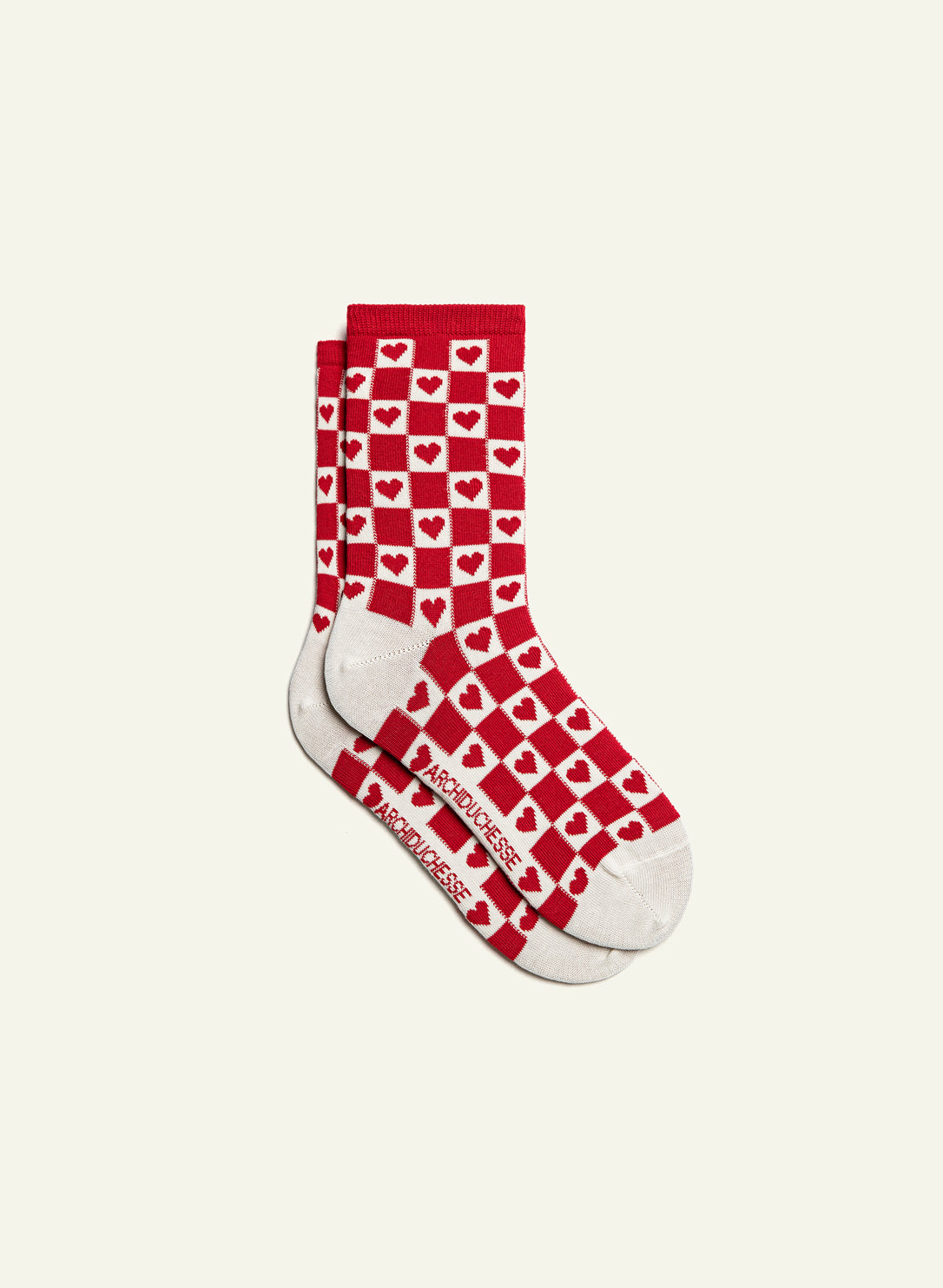 archiduchesse-amour-crois-chaussettes-courtes-fantaisie-saint-valentin image 2