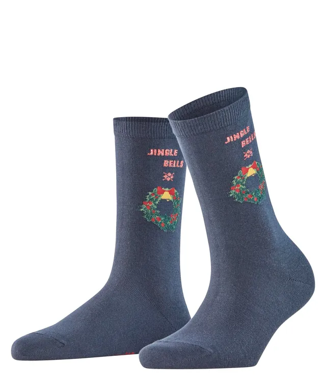 burlington-jingle-bells-chaussettes-femme-coton-motif-argyle-no-l image 1