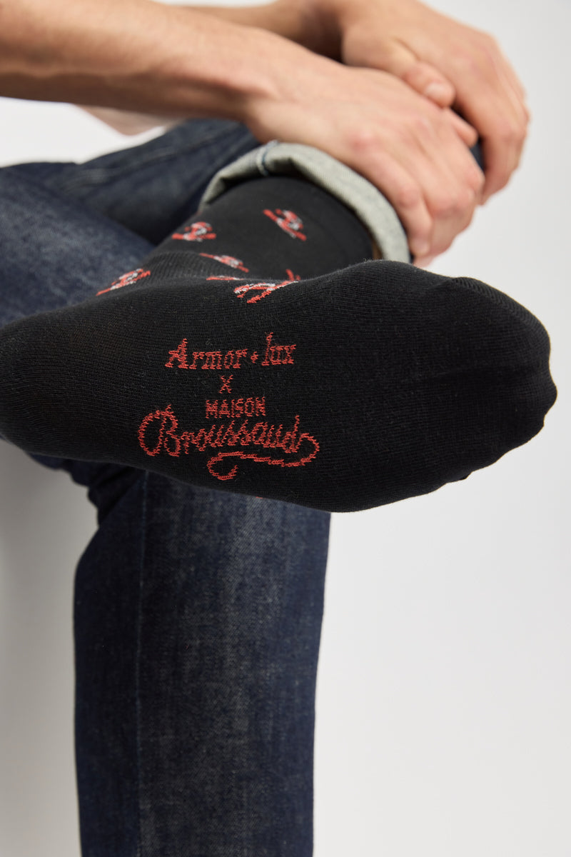 armor-lux-x-maison-broussaud-chaussettes-homme-ancres image 2