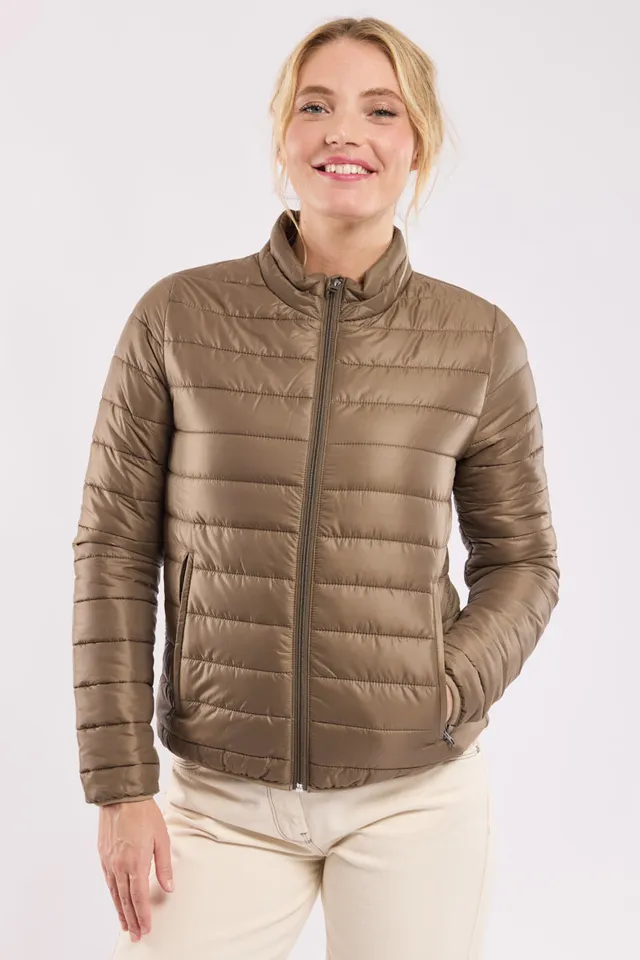armor-lux-doudoune-matelass-e-femme-zipp-e-h-ritage image 1
