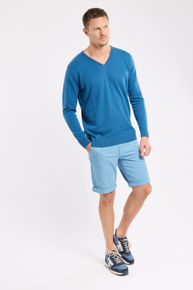 armor-lux-bermuda-homme-coton-stretch-coupe-droite image 1