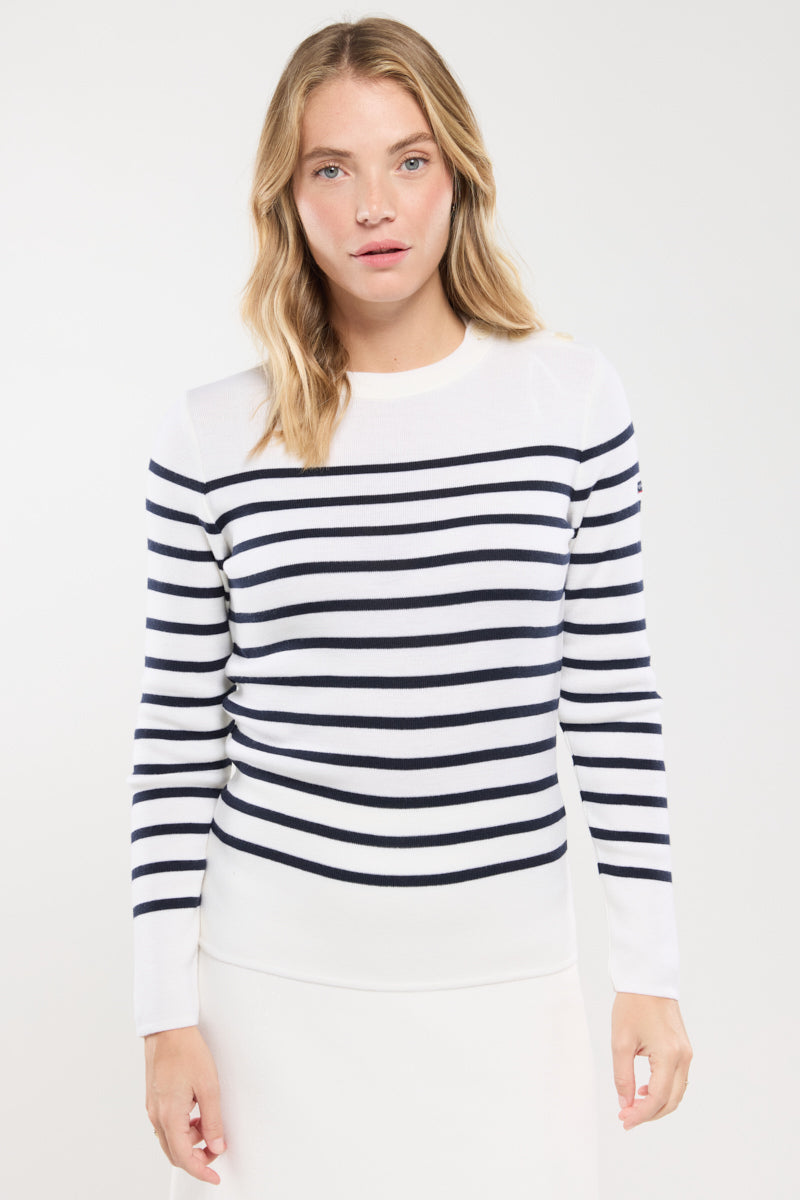 armor-lux-briac-pull-marin-ray-femme-en-laine-m-rinos image 4