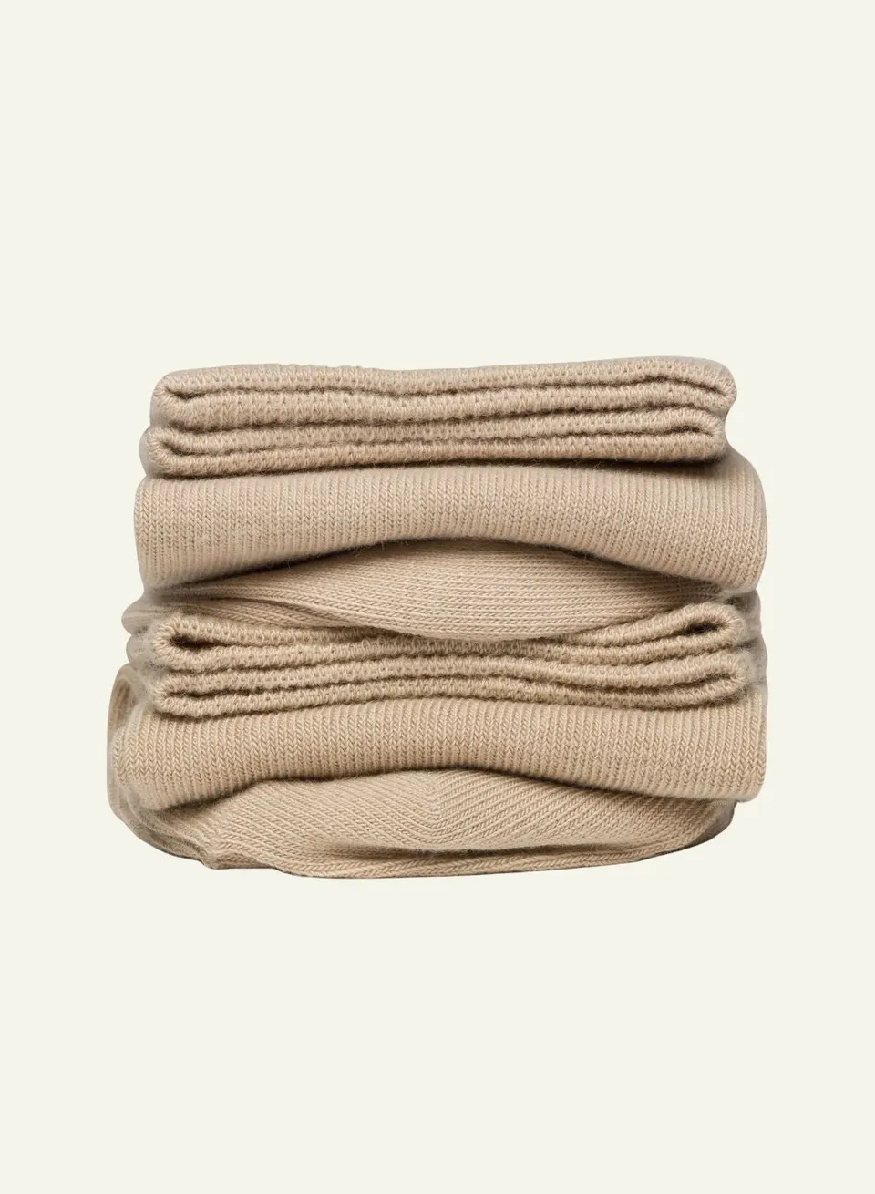 archiduchesse-de-ville-beige-caf-au-lait-chaussettes-mi-mollet image 1