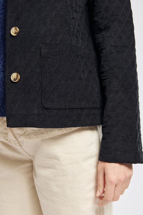 armor-lux-veste-matelass-e-velours-c-tel-coton-femme image 5