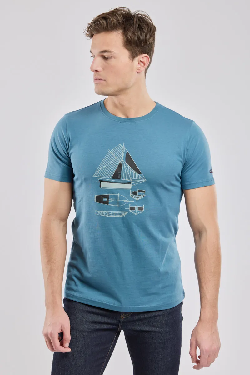 armor-lux-t-shirt-s-rigraphi-homme-coton-l-ger-160g-m-3 image 1