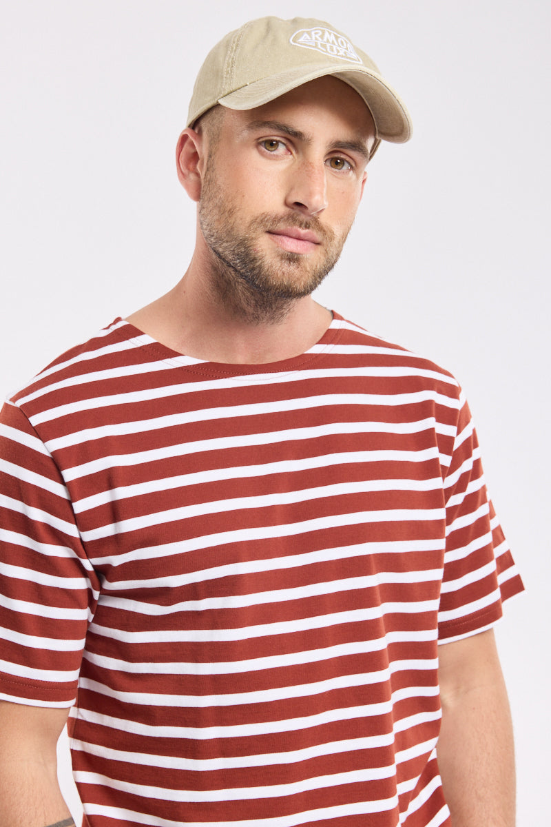 armor-lux-marini-re-manches-courtes-homme-coton-lourd image 3