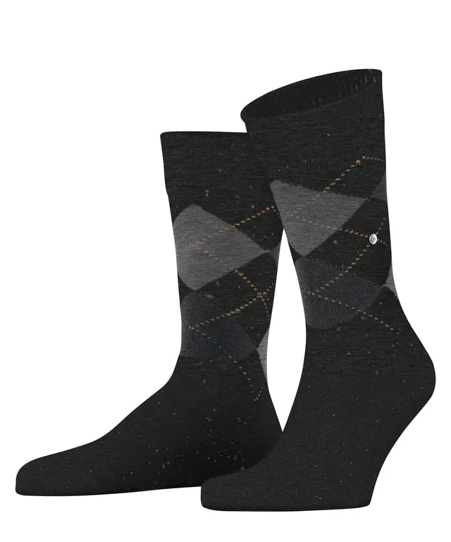 burlington-dundee-chaussettes-homme-laine-gris-anthracite-m-lange image 1