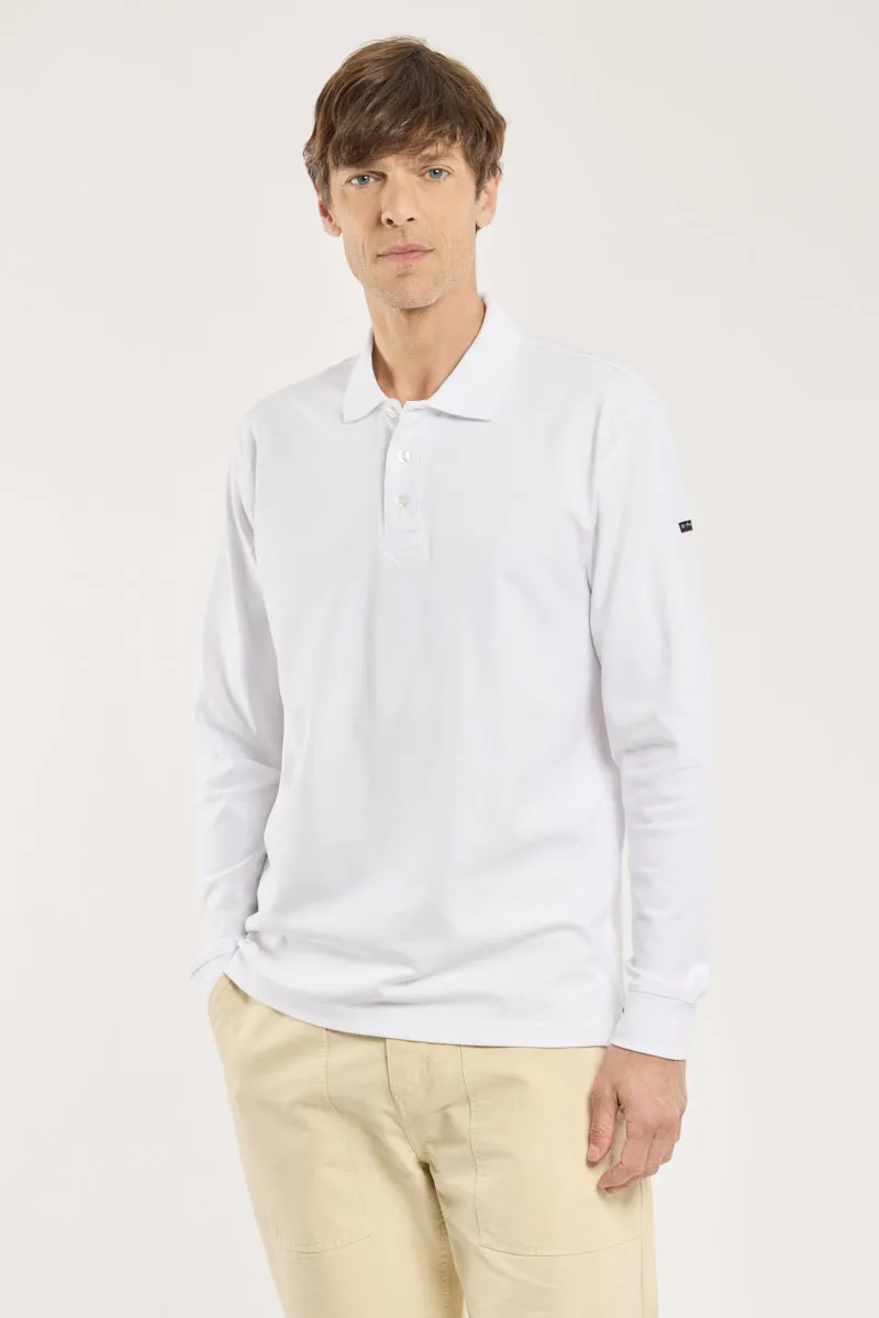 armor-lux-polo-hanvec-polo-homme-manches-longues-maille-piqu-e image 1