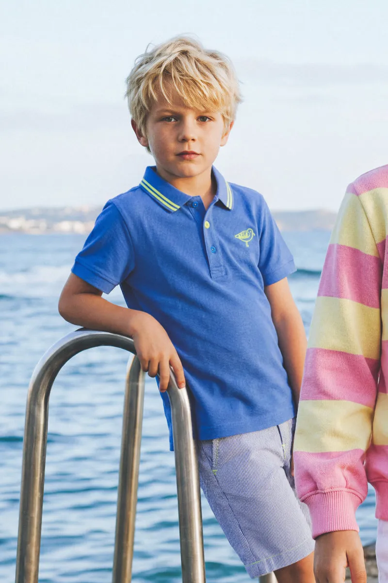 armor-lux-h-ritage-polo-mouette-coton-enfant-kids image 1