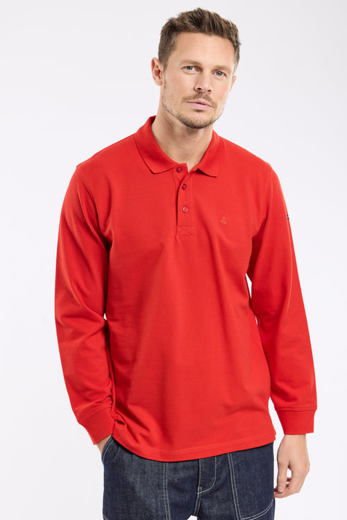 polo-manches-longues-armor-lux-h-ritage-piqu-de-coton-2 image 2