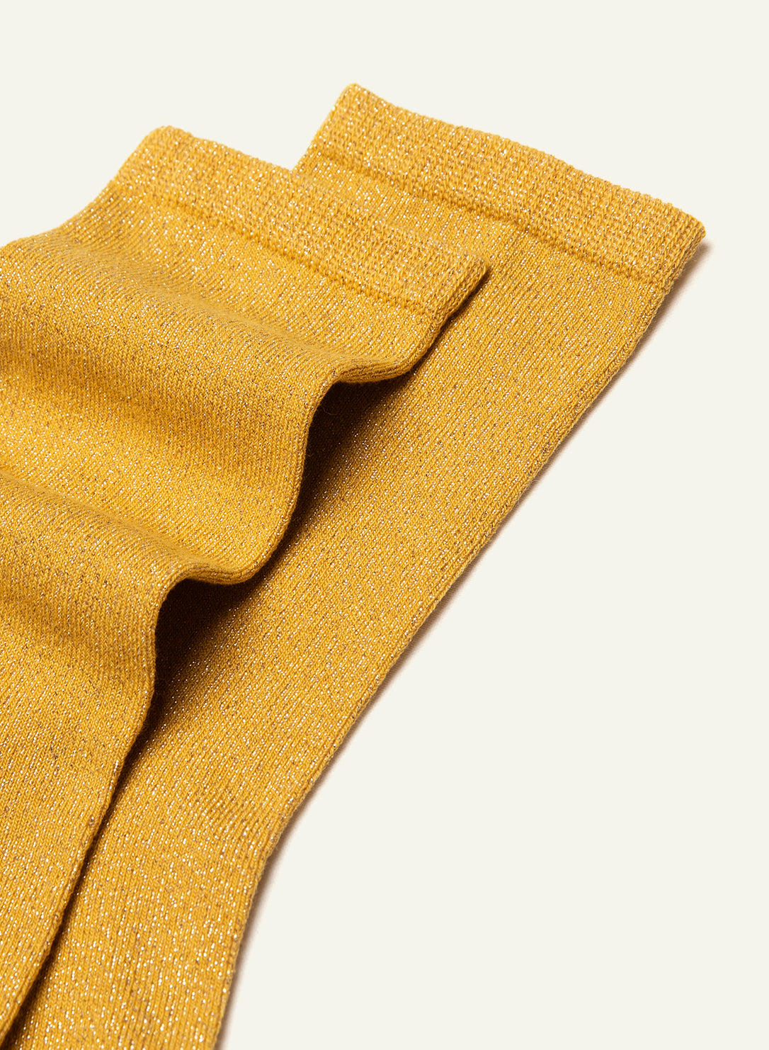 archiduchesse-paillet-e-soleil-chaussettes-courtes-femme-lurex-jaune image 4