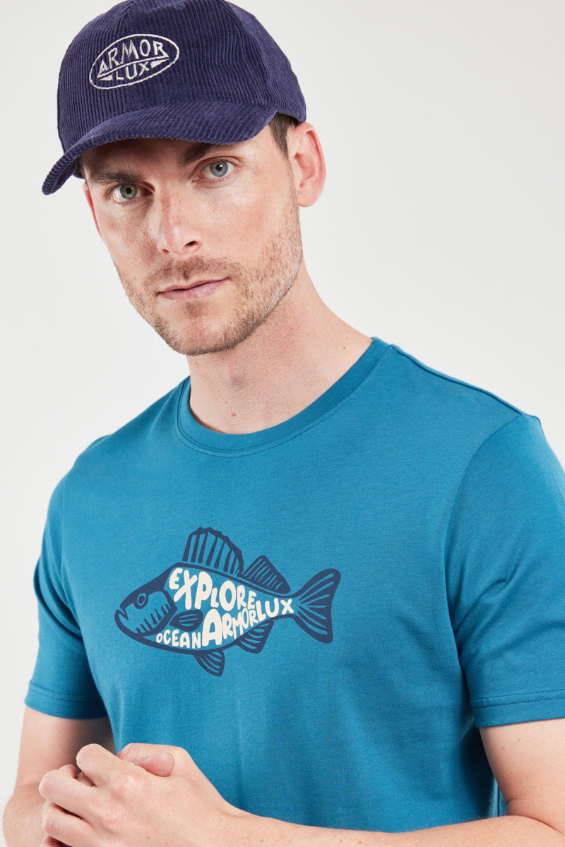 armor-lux-t-shirt-homme-poisson-armor-coton-l-ger-160-g-m image 2