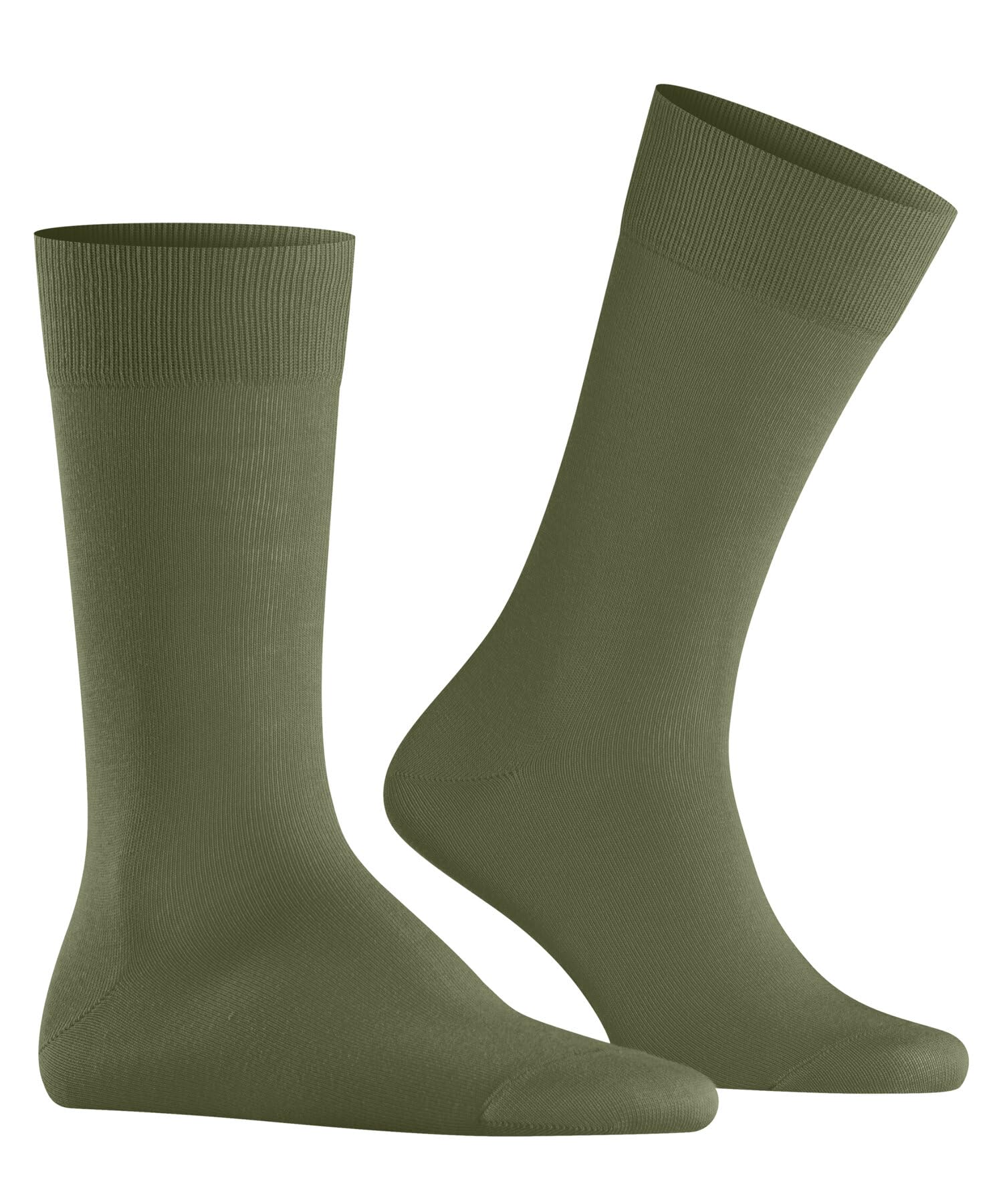 burlington-lord-chaussettes-homme-coton-uni-vert-salvia-7472 image 3