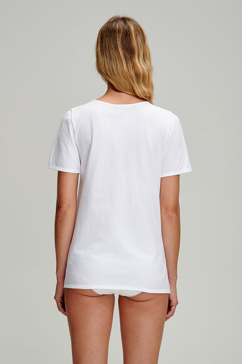 armor-lux-t-shirt-femme-col-v-dentelle-anglaise-coton-bio image 4