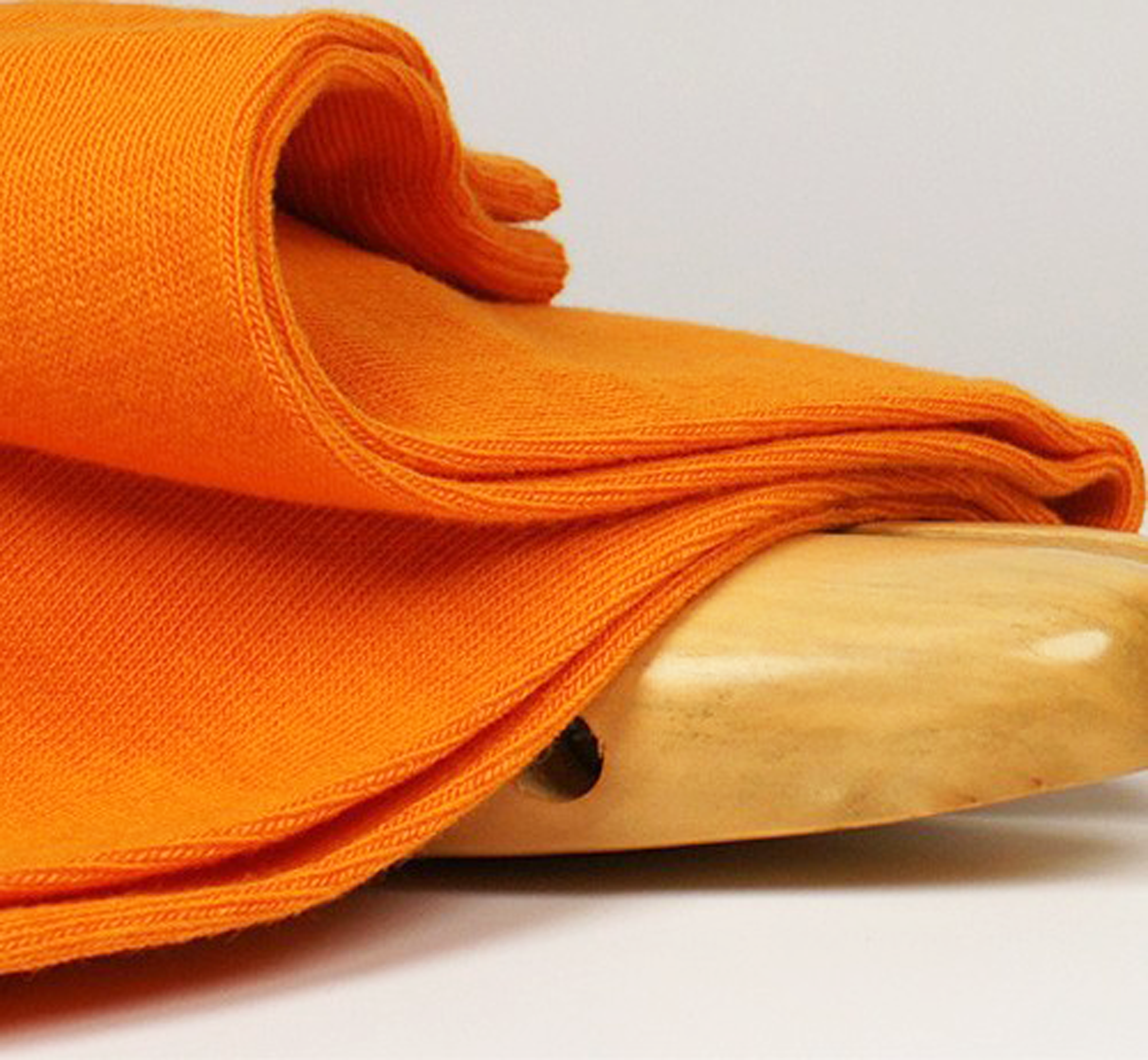 archiduchesse-de-ville-orange-mandarine-chaussettes-mi-mollet image 8